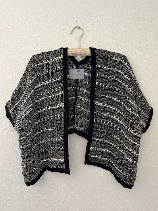 tonle Tops - Tonlé Hand Woven Textured Top